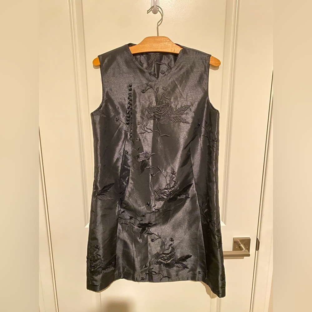 Beautiful 100% Silk Chinese Dress - image 1